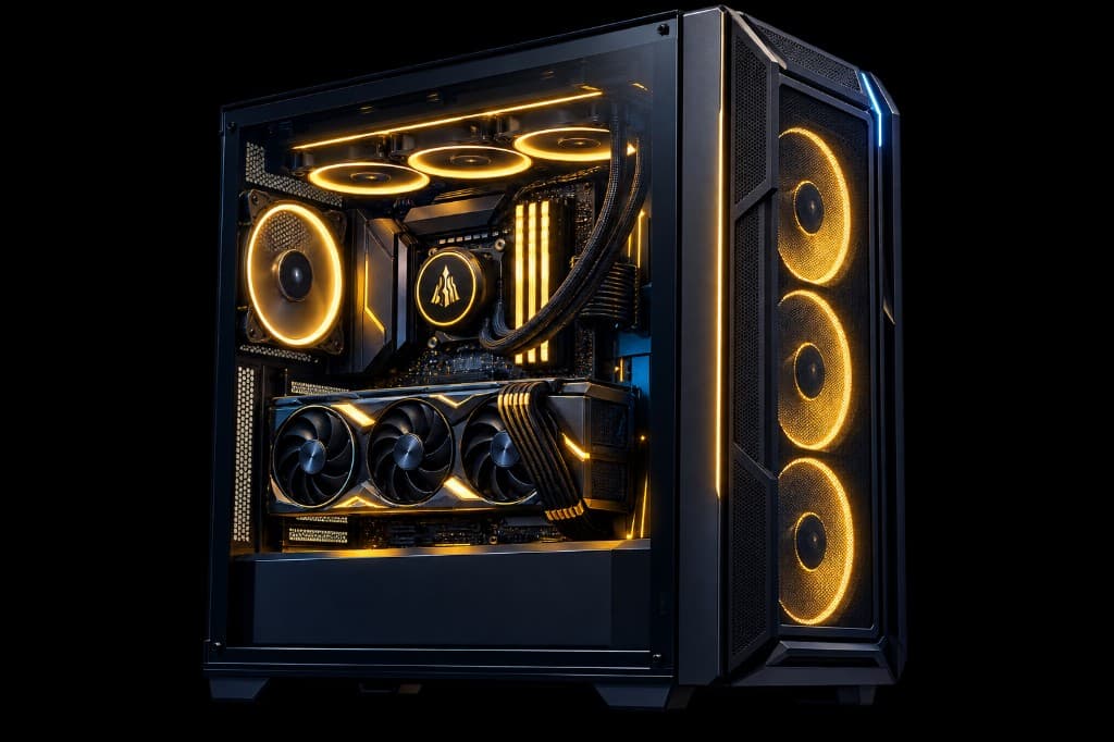 Pinnacle reward: a high-end gaming computer